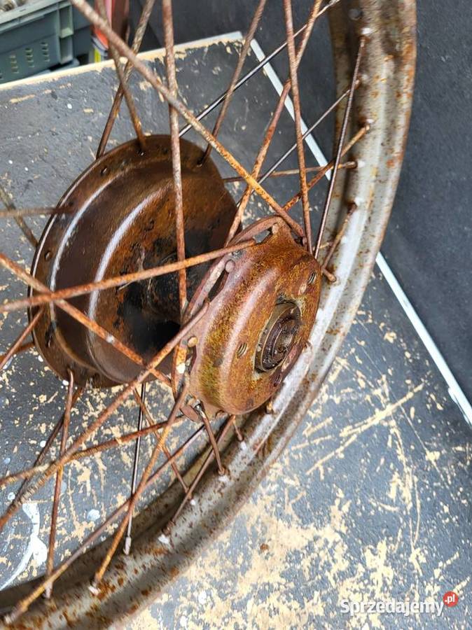 KOŁO TYŁ ZUNDAPP DB 200 DBK DL 200 Motocyklowe śląskie Rybnik sprzedam