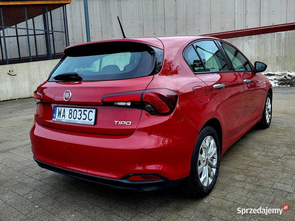 Fiat Tipo 2019 r Salon Polska Niski Przebieg 86300km Nowy Sącz