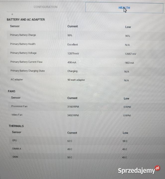 Dell XPS 15 9500 i710875H 32GB RAM 256GB SSD GTX Poznań sprzedam