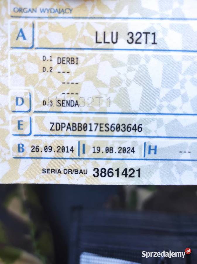 Derbi Senda 5070 2014 Międzyrzec Podlaski