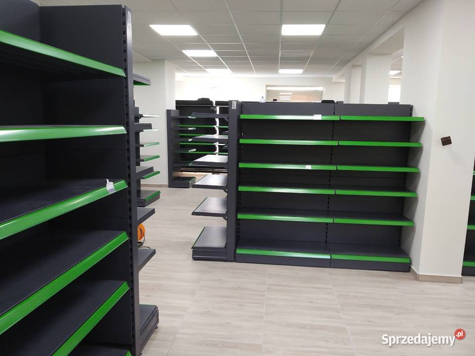 Regał sklepowy gondola regał metalowy Mago Barczewo