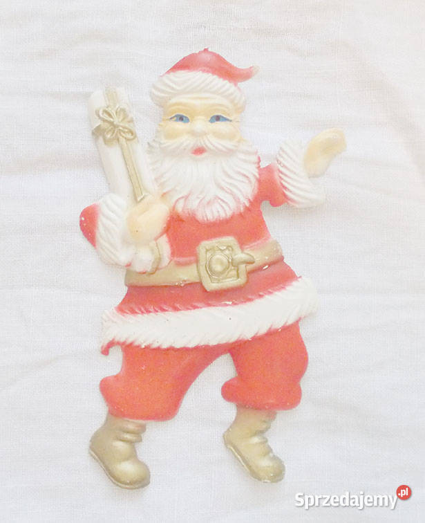 prl mikołaj dekoracja świąteczna prl dziadek Szczecin