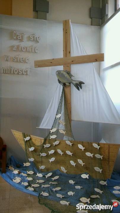 Ryba dekoracja Pierwsza Komunia Boże Ciało wielkopolskie Dobrzyca