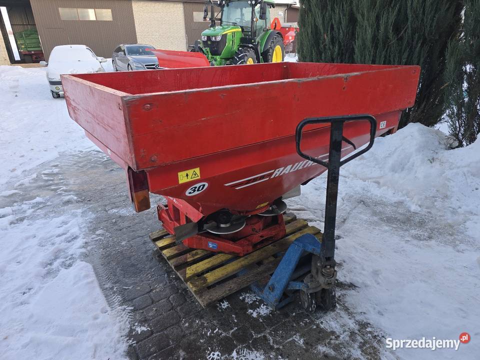 Rozsiewacz nawozu Rauch ZSB 900 lubelskie Łaszczów