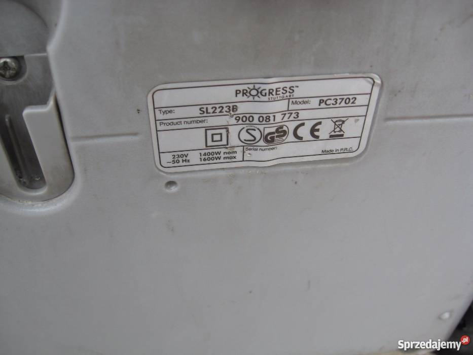 Odkurzacz PROGRESS Stuttgart 1600W Sprawny Grodziczno