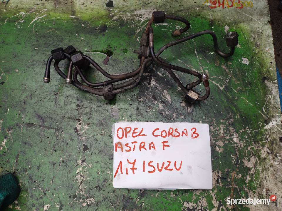 OPEL ASTRA F CORSA B 17d przewody wtryskowe X17D Kielce