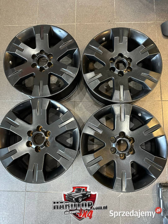 Felgi Nissan Navara D40 Oryginalne 6x11430 17 warmińsko-mazurskie Pasłęk