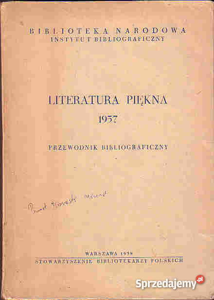 3973 LITERTURA 1957 PRZEWODNIK BIBLIOGRAFICZNY Czyrna