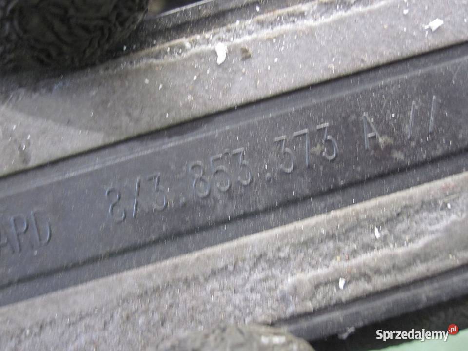 AUDI A1 SLINE listwa progowa przód 8X3853373B Progi