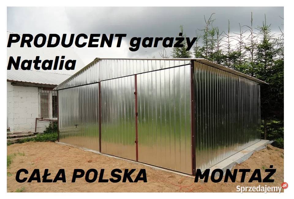 Garaż blaszany 3x5 Garaże blaszane Cała Polska Siedlce