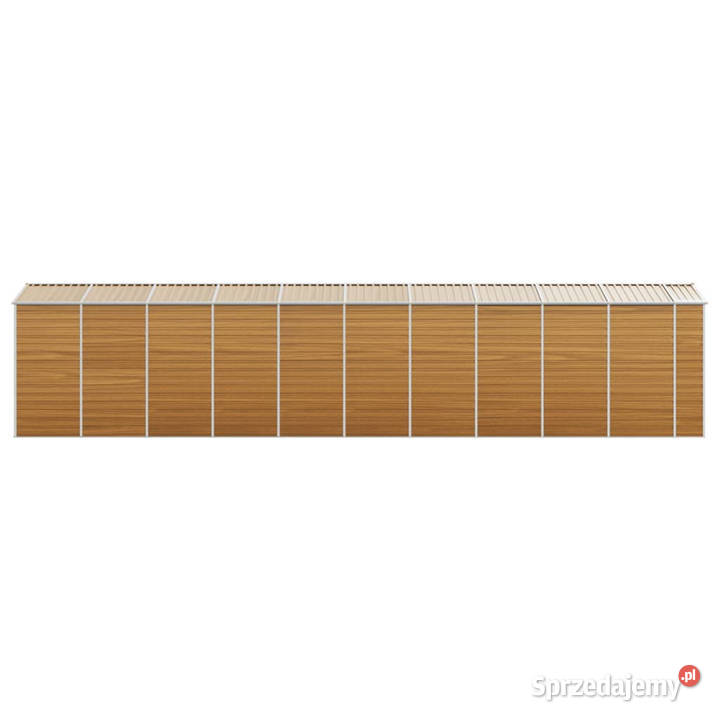 Szopa ogrodowa jasny brąz 191x895x198 stal Warszawa