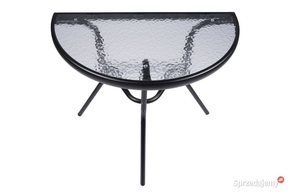 Stolik szklany kawowy na balkon taras patio Poznań sprzedam