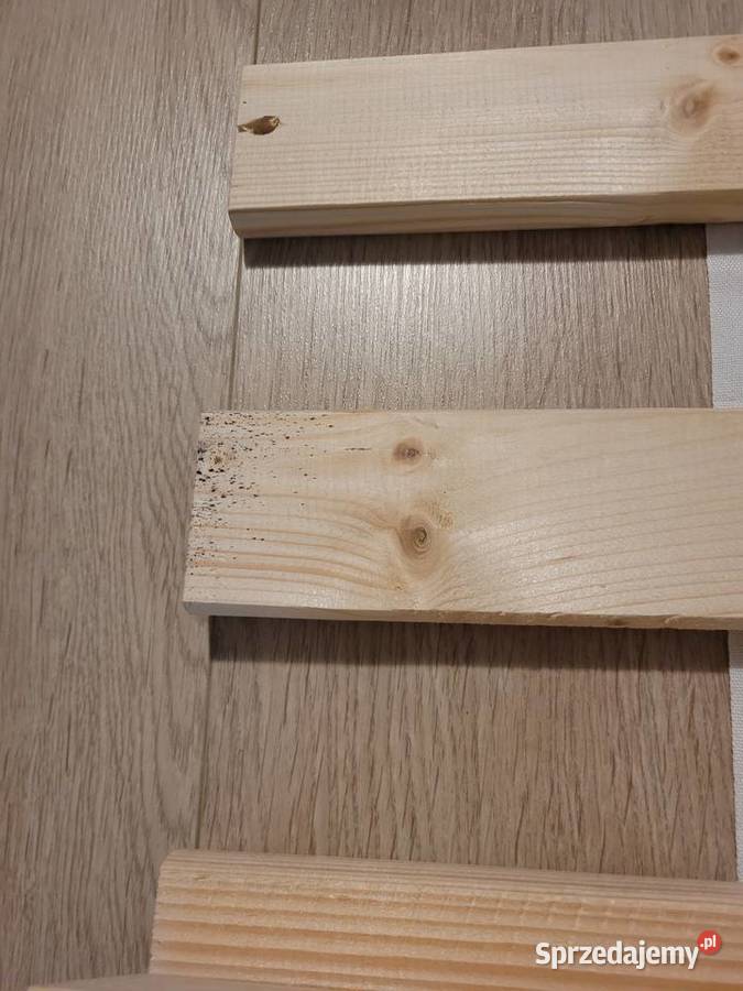 Stelaż łóżka deski sosnowe z taśmą pod materac Poznań