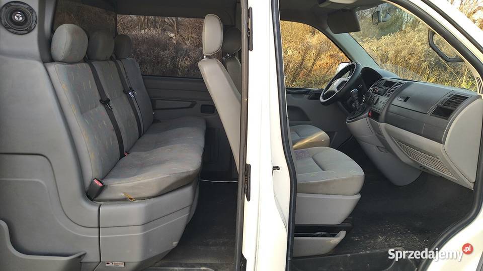 vw transporter t5 19 tdi 2004r klima 5 osobowy Szczecin
