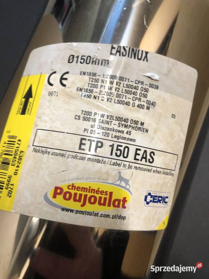 element wyczystkowy ETP 150 EAS Piece i kominki Głogów