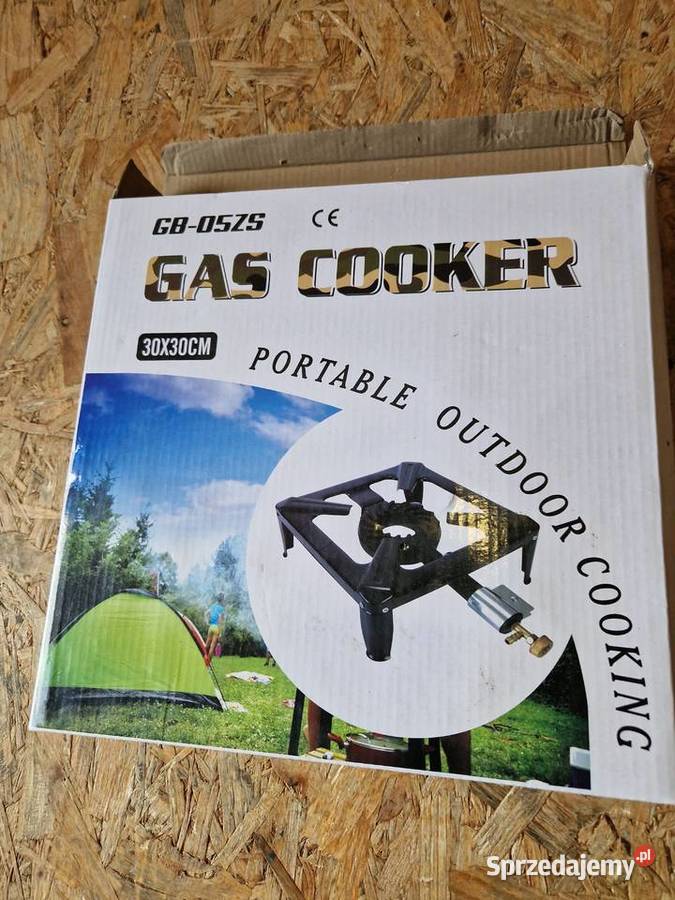 TABORET PALNIK ŻELIWNY GAZOWY KUCHENKA 30x30x12 Pozostałe wielkopolskie