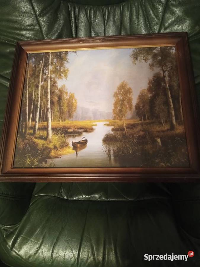 Obraz las reprodukcja Tychy sprzedam