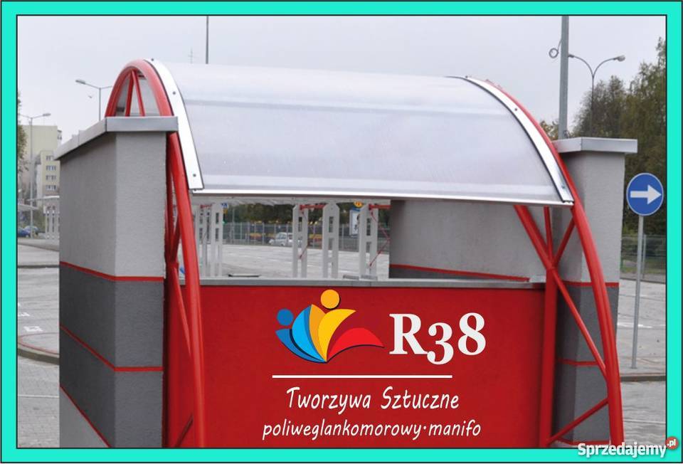 Poliwęglan komorowy 2100x4000mm bezbarwne sprzedam