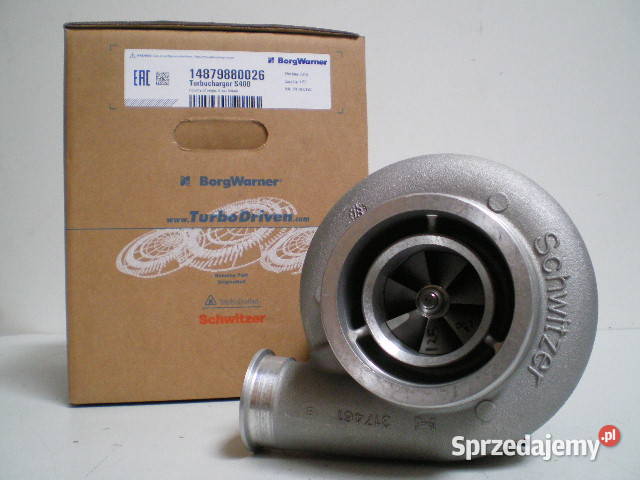 Nowa turbosprężarka BorgWarner 14879880026 Pozostałe Siedlce