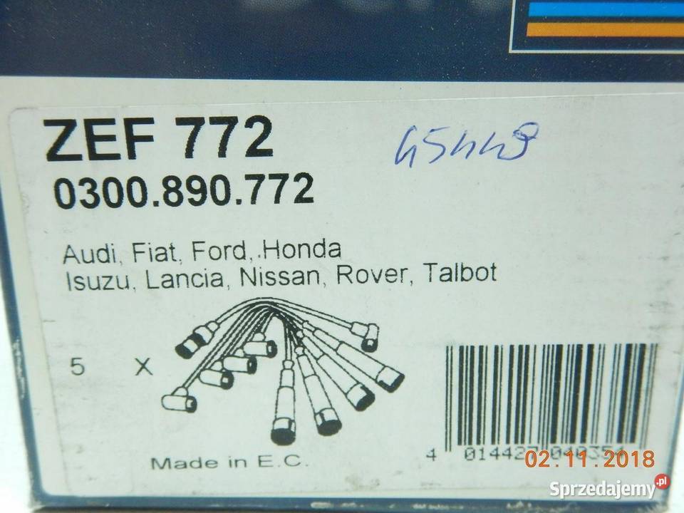 ZESTAW PRZEWODÓW ZAPŁONOWYCH HONDA ACCORD ISUSU sprzedam