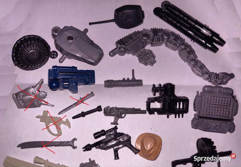 GI JOE zestaw różnych broni i sprzętu figurek Dla Dziecka Warszawa