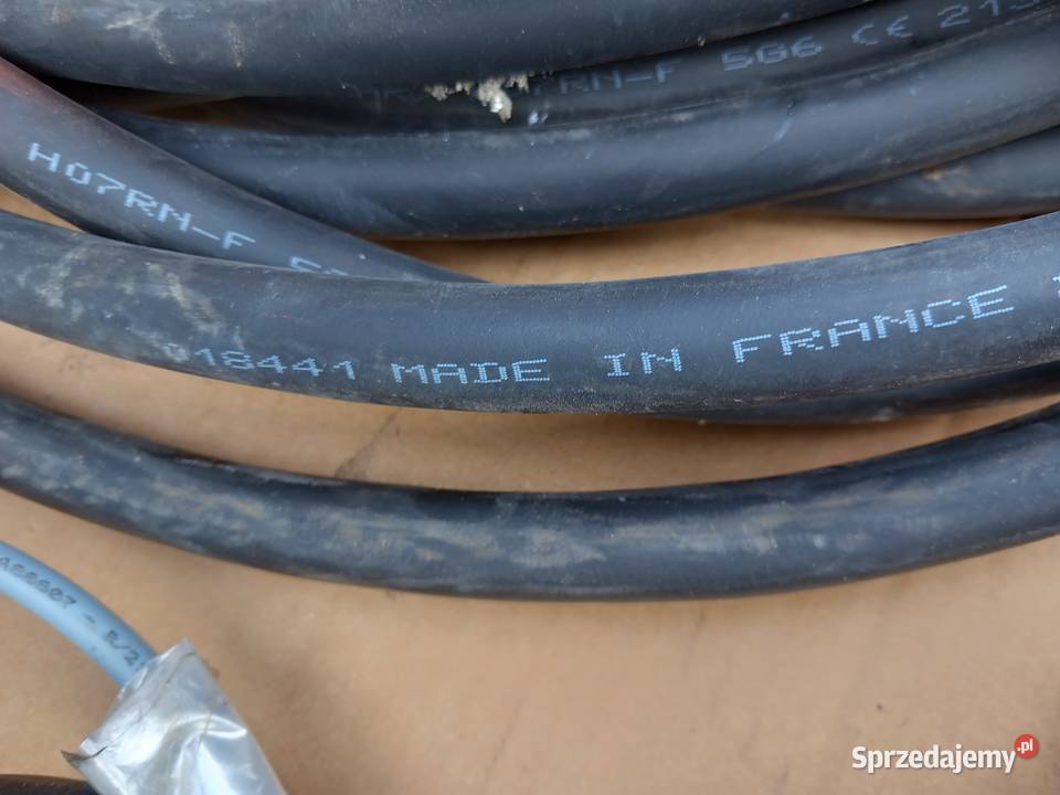 Kabel siła 5x6mm elu halu pr 25 metrów lampa Wolsztyn