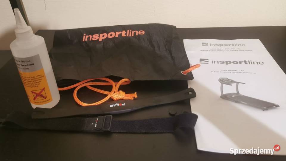 Bieżnia inSPORTline Gilavar używana pas do Busko-Zdrój