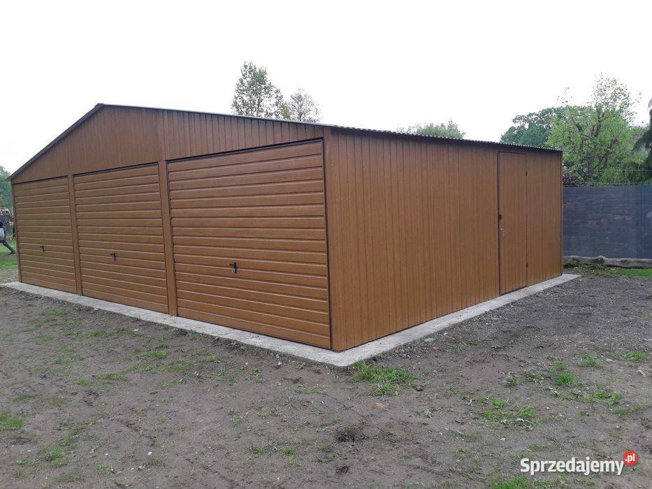A66 Garaż Blaszany Wielostanowiskowy Garaże Lipno