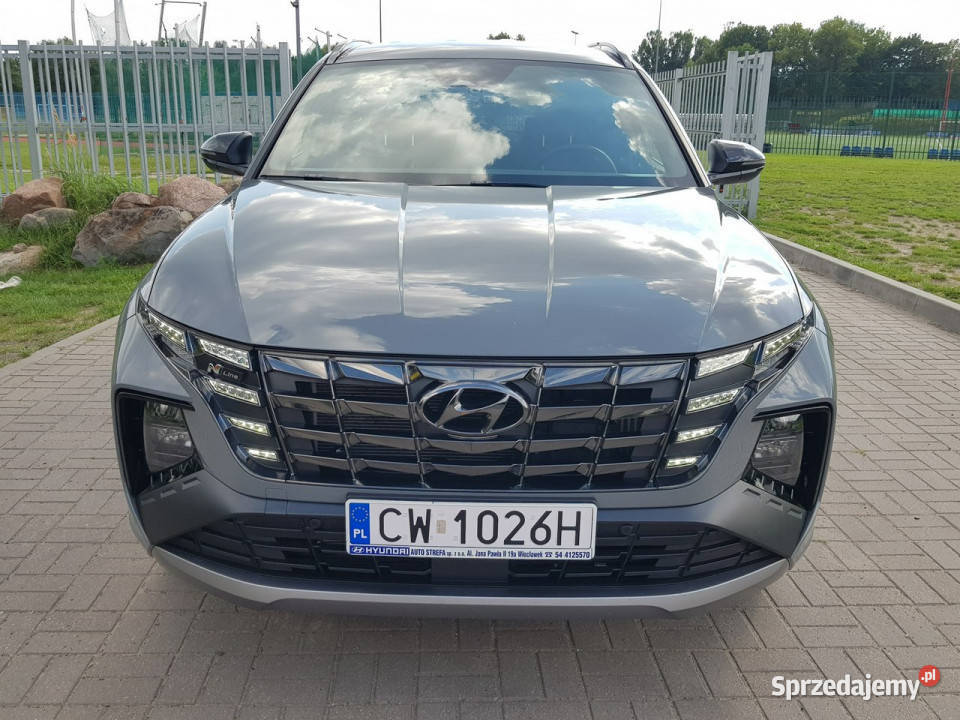 Hyundai Tucson 16 TGDi NLine Hybryda 230 4WD 13000km Włocławek