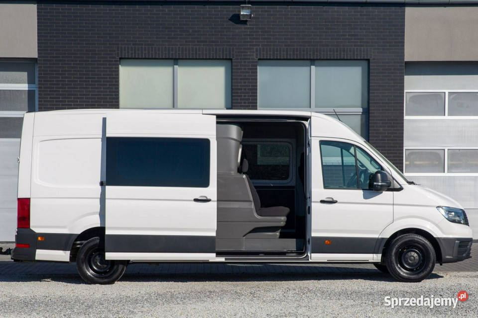 Volkswagen Crafter 7OSÓB Brygadówka wersja zarejestrowany w Polsce Jarocin