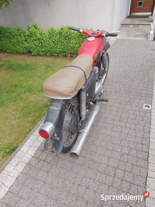 Motocykl MZ Es125 Trophy 54 letni