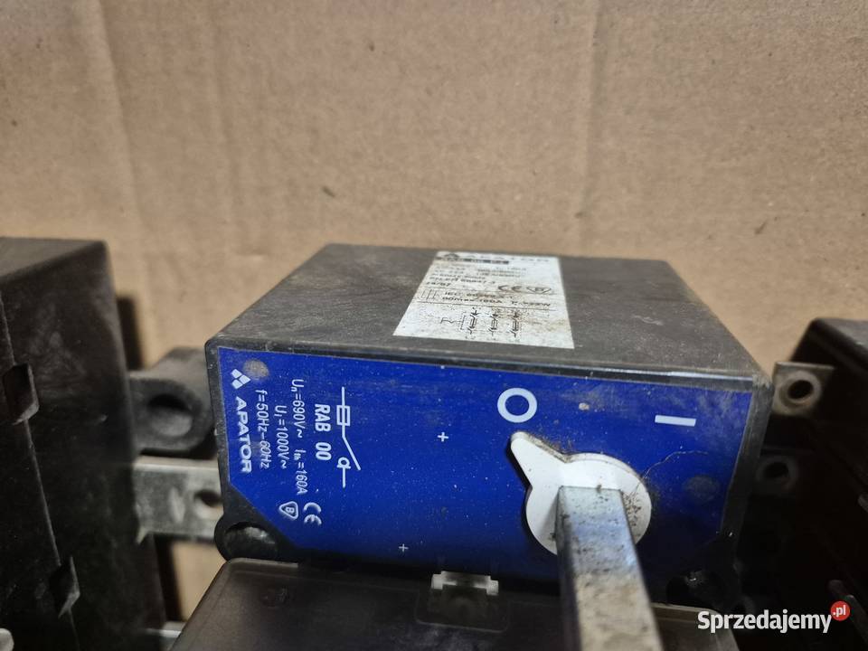Rozłącznik izolacyjny Apator 100 A 160 A 400 A Wągrowiec