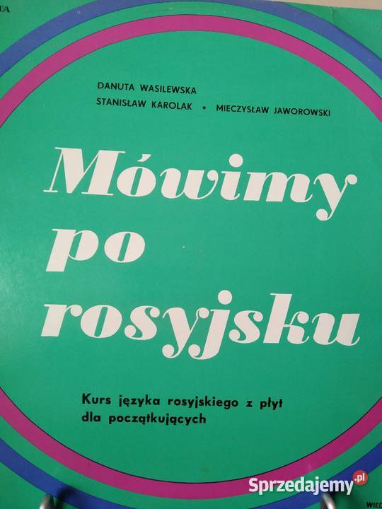 Płyta winylowa mówimy rosyjsku 1980 Kultura i Rozrywka Wałbrzych
