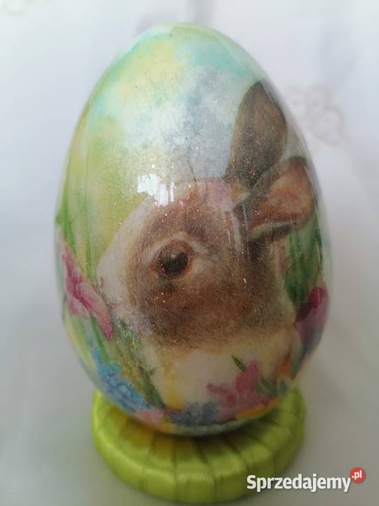 stroik pisanka 12 ozdoba jako jajo mazowieckie Sierpc