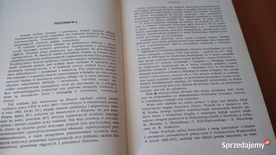 Topologia ogólna Biblioteka Matematyczna 47 twarda Gdańsk