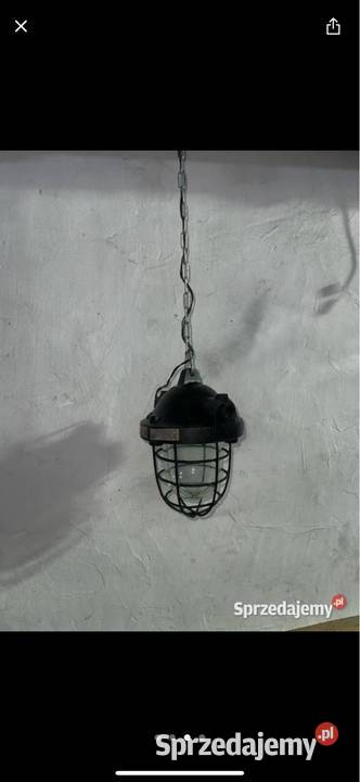 Lampa wisząca Polam Gdańsk retro AK11 64 Gliwice