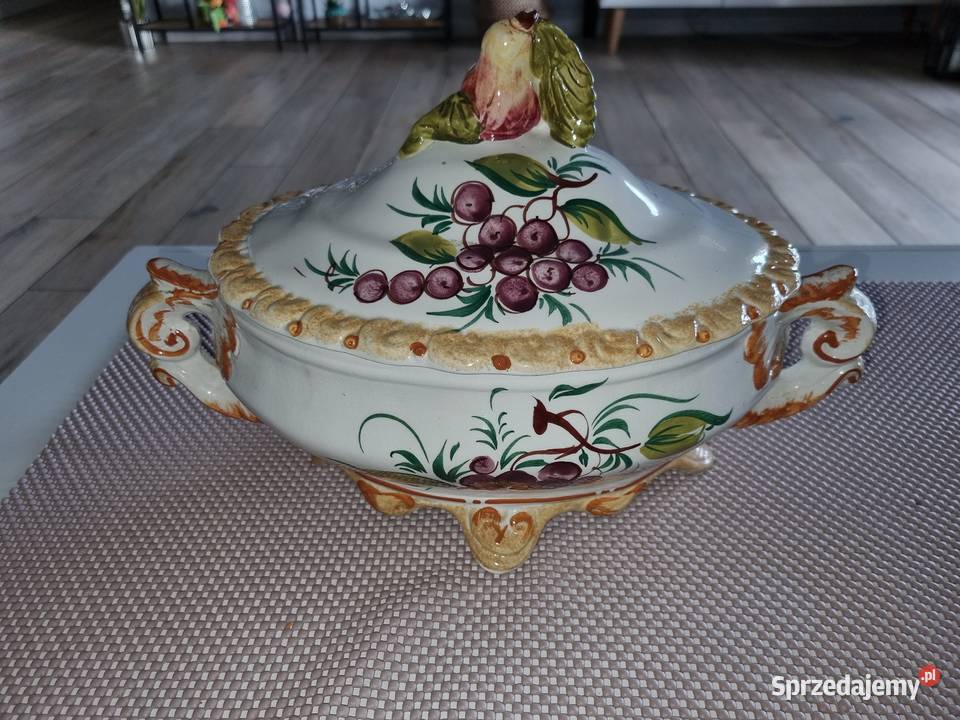 Waza Bomboniera Bassano Ceramika i szkło wielkopolskie Wola Podłężna