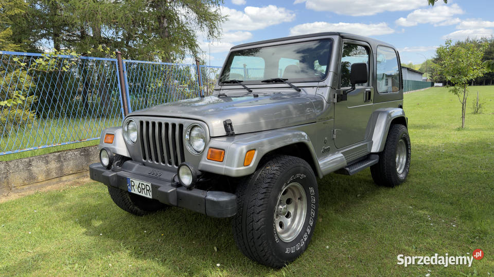Jeep Wrangler TJ 40 MANUAL Rok produkcji 2001 podkarpackie Rymanów