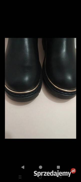 Kozaki 37 czarny Warszawa sprzedam