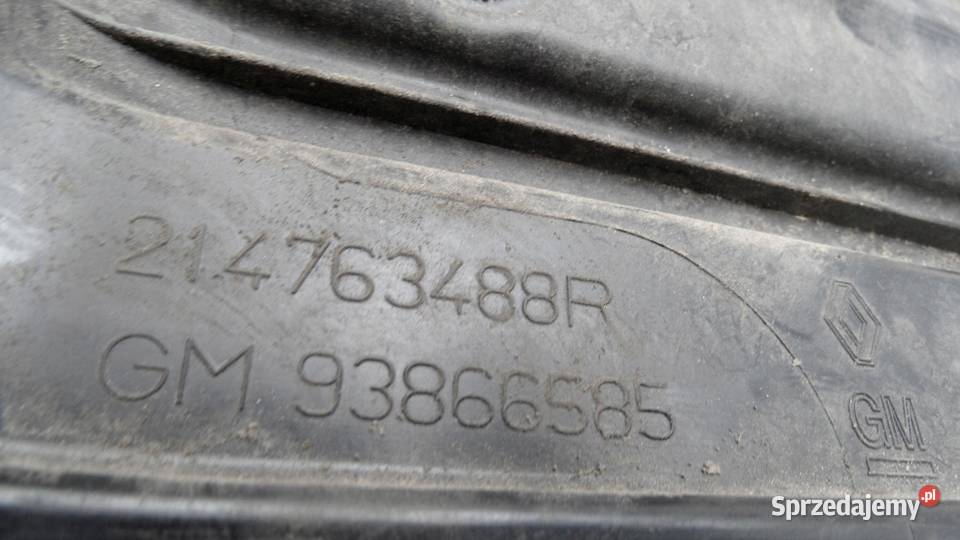 VIVARO B TRAFIC III kierownica powietrza Kierownice powietrza świętokrzyskie