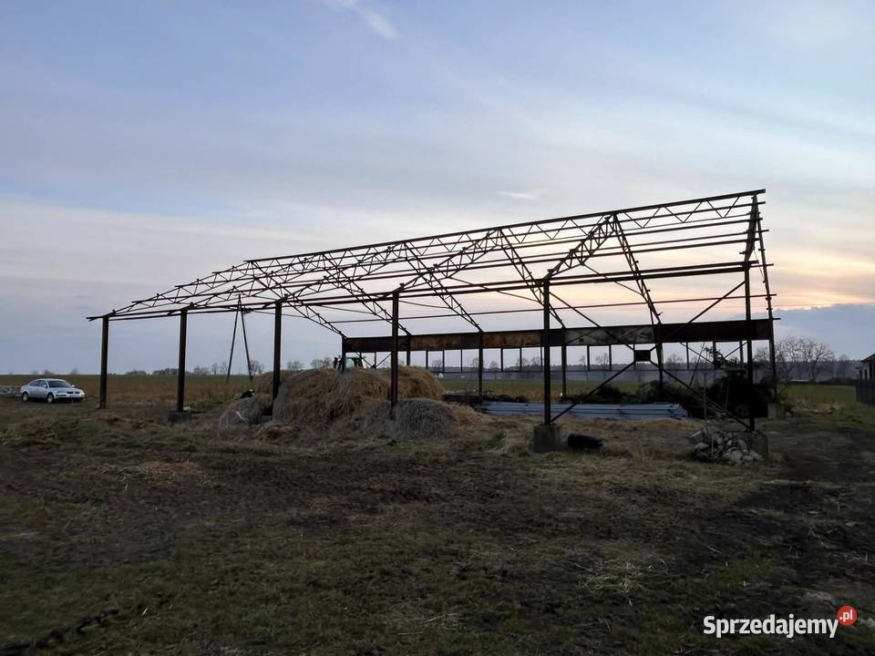 HALA wiata konstrukcja blacha trapez dach 135x25 Kutno sprzedam