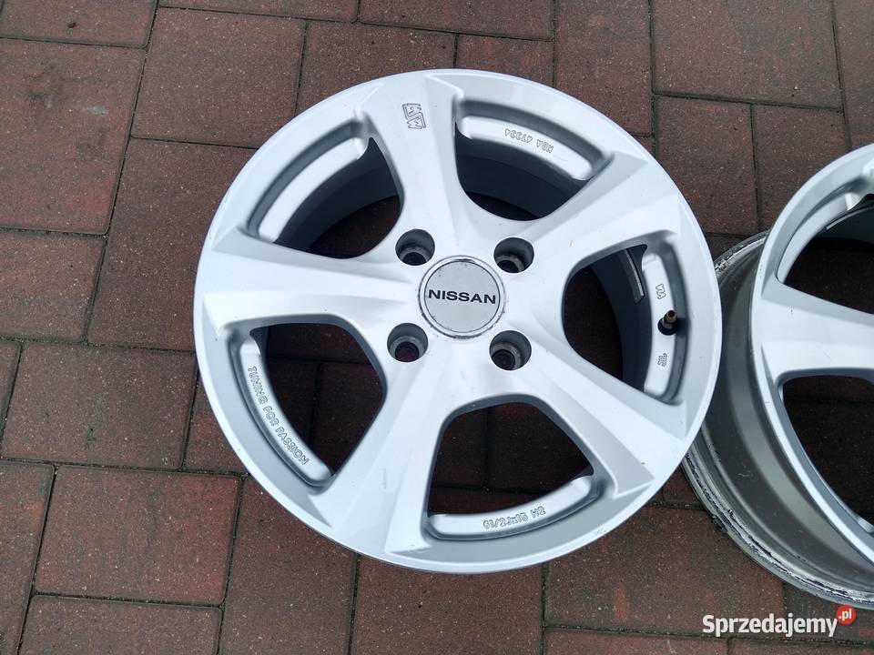 Felgi aluminiowe R15 4x1143 Nissan Mitsubishi Witkowo