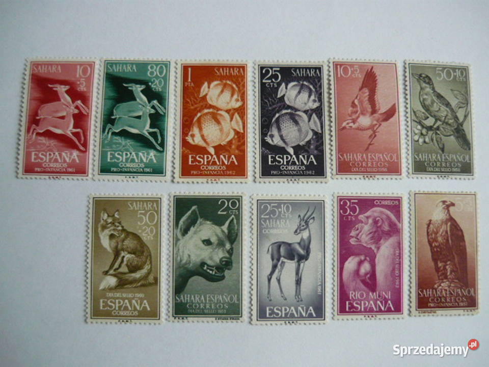 Znaczki Espana ii śląskie