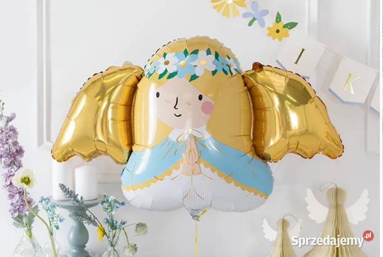 balony komunijne balony z helem dekoracje Obsługa imprez Katowice obsługa imprez