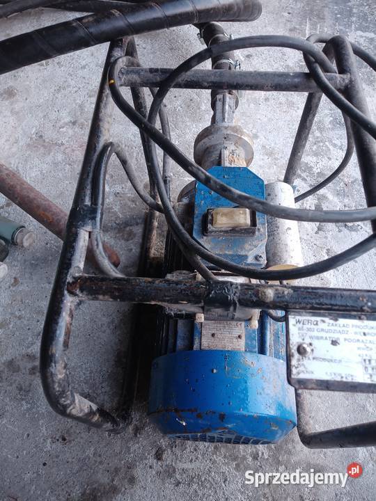 Kompletny wibrator do betonu WERG 15kW Buława Aleksandrów sprzedam