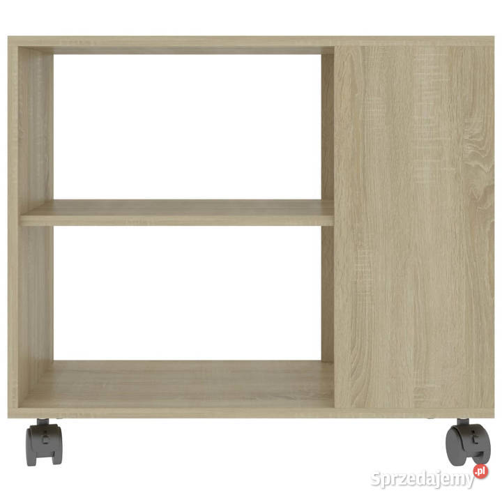 Stolik boczny dąb sonoma 70x35x55 materiał