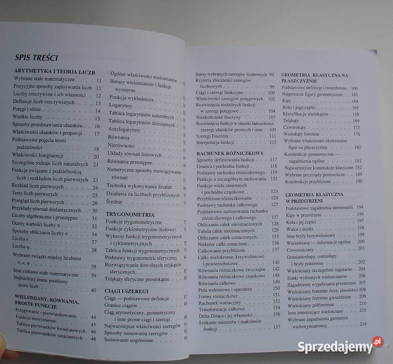 Tablice matematyczne Praca zbiorowa red Witold