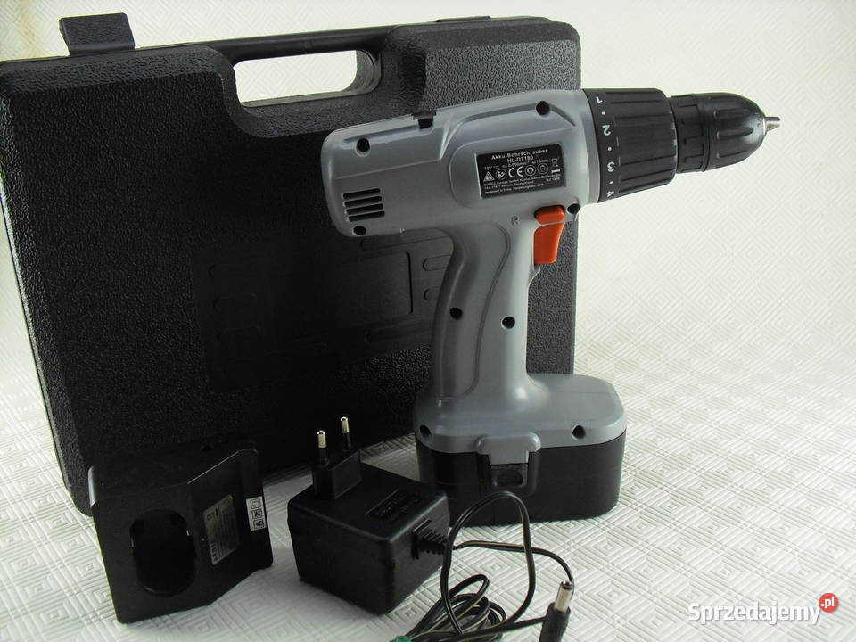 Wiertarka akumulatorowa w walizce Wiertarki i wkrętarki sprzedam