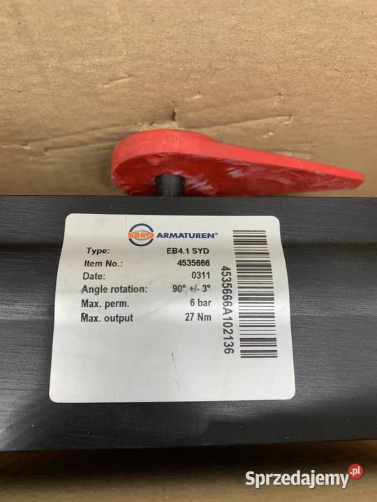Armateur EB41 SYD Napęd pneumatyczny Warszawa