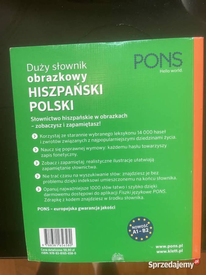 Hiszpański Obrazki z Empik Kielce sprzedam